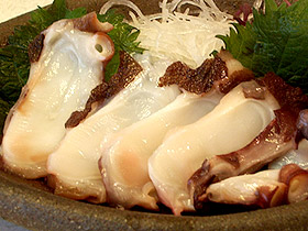 鹿島蛸 刺身